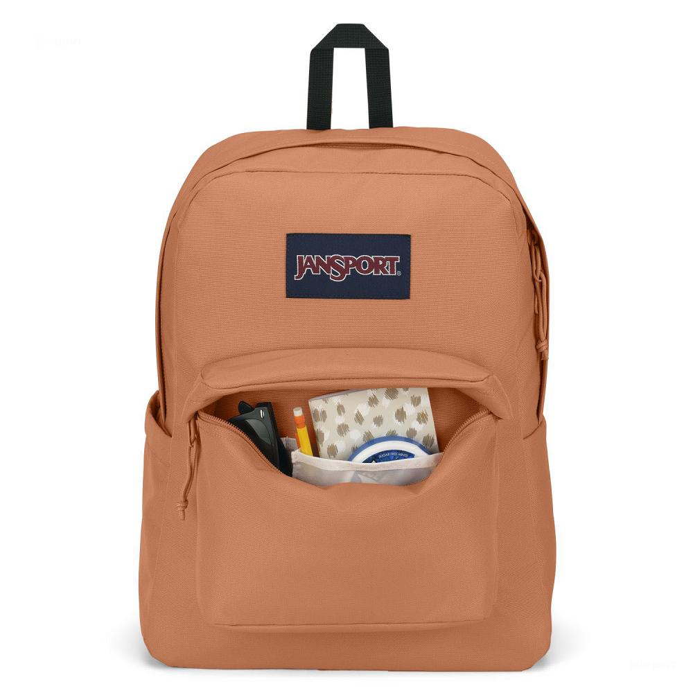 Sac à Dos Scolaire JanSport SuperBreak? Plus Orange | ATO-49850835